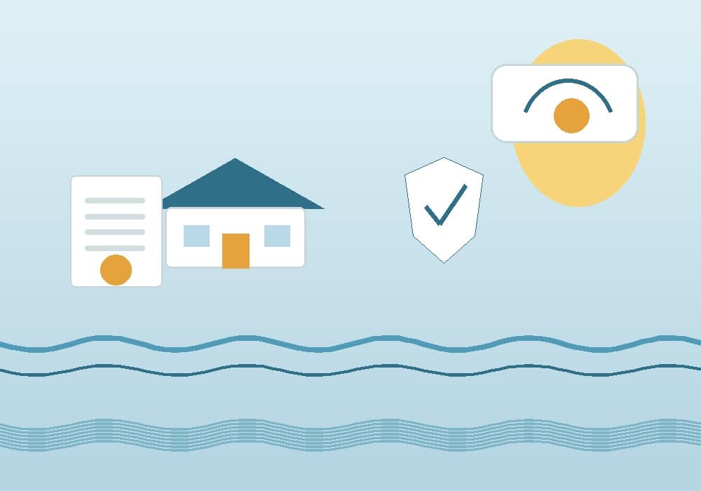 Local insurance coverage review illustration