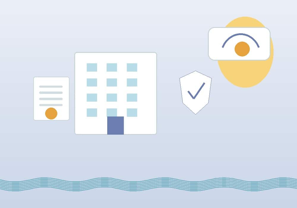 Local insurance coverage review illustration