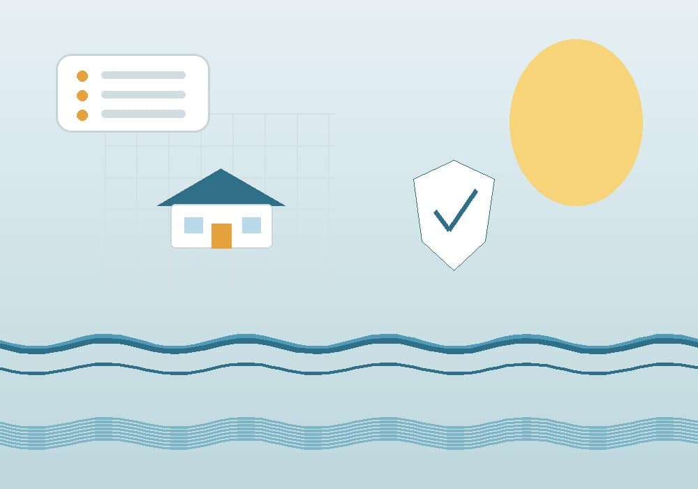 Insurance policy checklist illustration