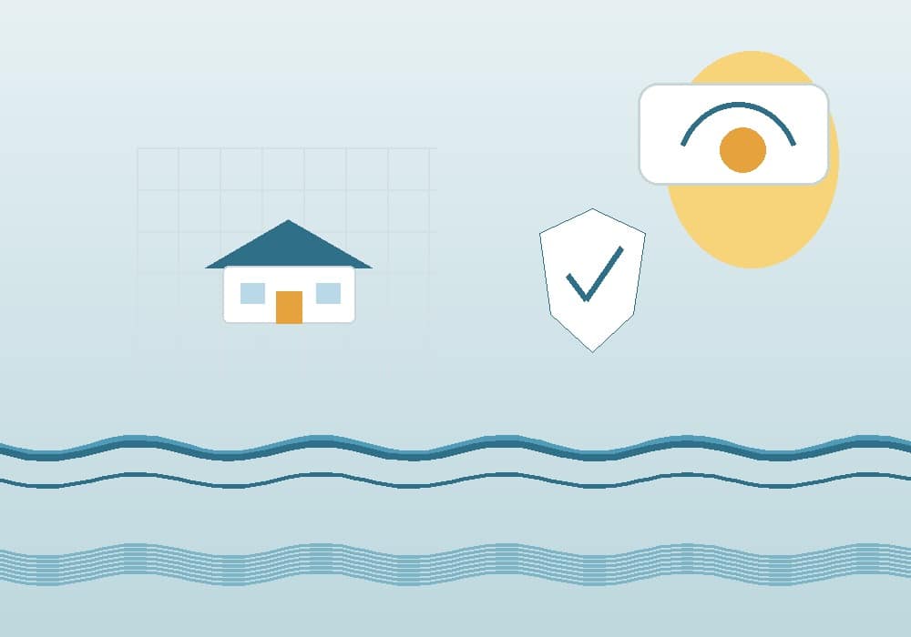 Local insurance coverage review illustration