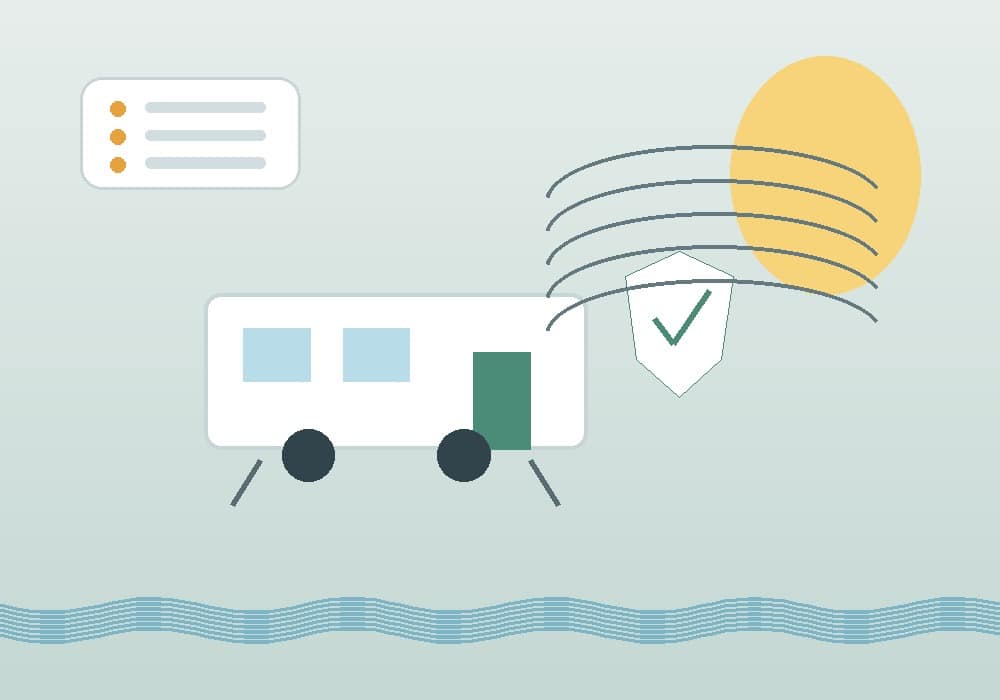 Insurance policy checklist illustration